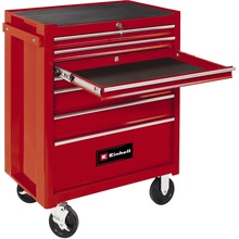 Tööriistakäru Einhell TC-TW 150, 4510151, 7 sahtlit, punane