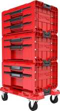 Tööriistakäru Q-BRICK SYSTEM PRO, Z258353PG003, punane, Ultra HD
