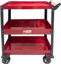 Tööriistakäru Awtools AW Workshop Trolley Metal, 3 taset, 150 kg