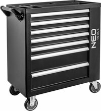 Tööriistakäru NEOTOOLS Neo 1 riiul, 84-217, 7 sahtlit
