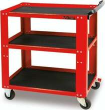 Tööriistakäru Beta Tool Trolley C51R, punane