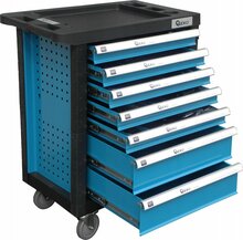 Tööriistakäru Geko G10830, 7 sahtlit, 272 tk