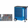 Tööriistakäru Gedore 1500 ES-03-2004 0810, 9 sahtlit, 325 tk, sinine/must