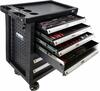Tööriistakäru AW-Tools AW15100, 6 sahtlit, 177 tk, 46.5 x 76.5 x 97.5 cm, must