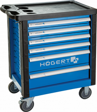 Tööriistakäru Hogert HT7G046, 6 sahtlit, 91 x 76 x 46 cm