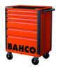 Tööriistakapp Bahco 1472K6, E72, 6 sahtlit, 693 x 510 x 955 mm, oranž