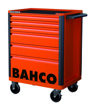 Tööriistakapp Bahco 1472K6, E72, 6 sahtlit, 693 x 510 x 955 mm, oranž