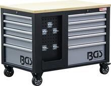 Tööriistakäru BGS Technic 4199, 10 sahtlit, 2x 5 sahtlit, 1 kapp tühi
