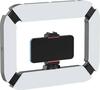 Ulanzi U200 LED valgusti nutitelefoni adapteriga, WB (2500 K - 8500 K)