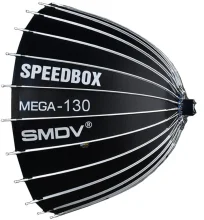 SMDV Speedbox Mega 130 Deep hõbedane softboks, 133 cm, Bowens kinnitus