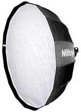 Valguse modifikaator Mitoya Speedy Softbox 85 cm Bowens koos kärjega