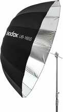 Godox UB-165S parabolne vihmavari, 165 cm, must/hõbe