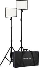 Nanlite Lumipad 25 LED 2 Light Kit koos statiivide ja kotiga