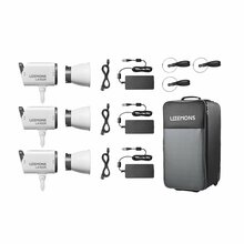 Godox Litemons LA150R RGB LED Video Light 3-light kit