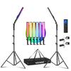 Neewer BH-20RGB RGB LED valguskomplekt, 2 tk