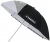 Caruba Flash Umbrella 81 cm must/hõbe