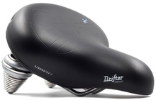 Jalgratta sadul Selle Royal Drifter Small Strengtex RVL RoyalGel, 221 x 251 mm, must