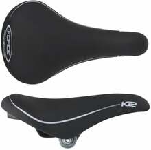 Jalgratta sadul Force K2, 285x160 mm, must, 12790