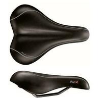 Jalgratta sadul Velo ProX VL-4111 D2 Zone Cut GEL, must, 254 x 150 mm