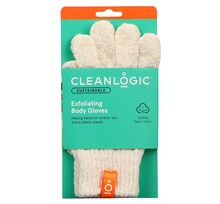 Koorivad kehakindad Cleanlogic Sustainable Exfoliating Body Gloves, 1 paar