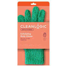 Koorivad kehakindad Cleanlogic Exfoliating Gloves, 2 tk
