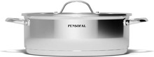 Pann Pensofal New Era 1609 klaasist kaanega, 24 cm