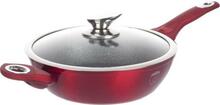 Kivimassist praepann Berlinger Haus Red Metallic Line BH-1261, 32 cm, punane