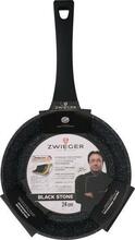 Pann Zwieger Black Stone ZW-PBS-3580, 24 cm, must