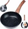 Graniitkattega praepann Vilde Black&Wood, 16 cm, alumiinium