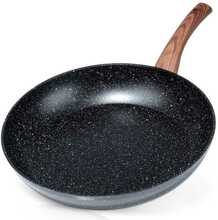 Graniitpann Vilde Black&Wood, 32 cm