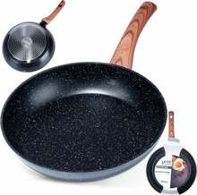 Graniitkattega praepann Vilde Black&Wood, 26 cm, alumiinium