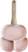 Praepann Klausberg KB-7826, marmor, roosa, 19 cm, 3 sektsiooniga