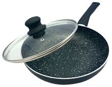 Pann Kinghoff KH-3955, marmor, must, 20 cm