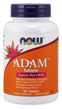Now Foods ADAM meeste multivitamiinid, 60 tabletti