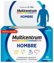 Multicentrum Man multivitamiin meestele, 30 tabletti