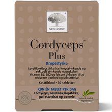Toidulisand meestele New Nordic Cordyceps Plus, 30 tabletti