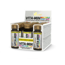 Olimp Vita-Min Multiple Sport shot, 9 x 25 ml, tsitruse maitsega