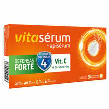 Toidulisand Vitaserum By Apiserum Defensas Forte Vit C, 30 tabletti