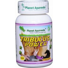Planet Ayurveda Tribulus Power, ökoloogiline, 60 kapslit