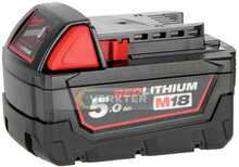 Aku Milwaukee M18 B5, 18V, 5.0Ah, Li-ion