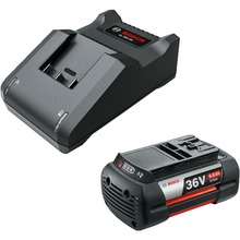 Lisatarvikute komplekt Bosch Starter Set 36V, 6.0Ah, must