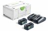 Akude ja laadija komplekt Festool SYS 18V 2x5,0/TCL 6 DUO 18 V 2x5,0 Ah