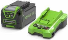 Aku ja laadija komplekt Greenworks GSK40B4, 40V, 4.0Ah