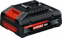 Bosch aku EXBA 18V-40, 18V, 4.0Ah, Li-ion, must