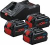 Aku ja laadija komplekt Bosch ProCORE GBA 18V 3x8.0Ah+GAL 18V-160