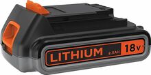 Akutööriista aku Black & Decker 18V 2.5Ah Li-ion, BL2518