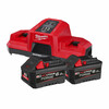 Akukomplekt Milwaukee M18 FORGENRG-602, 18V, 2xM18 FB6 6.0Ah, M18 DBSC
