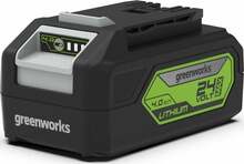 Greenworks aku G24B4, 24V, 4Ah, Li-ion