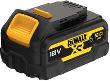 Tööriista aku DeWalt DCB184G-XJ, 18V, 5.0Ah, Li-ion must