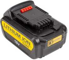 Extra Digital aku tööriistadele Dewalt DCB184, DCB204, 18V, 5Ah
